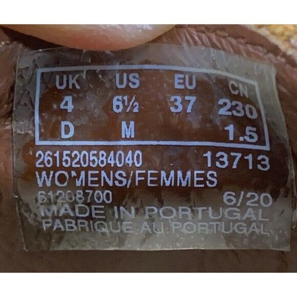 Clarks Demi 2 Beat Ankle Boots Women's 6.5 M Dark Tan Brown Slip On 13713 - Picture 9 of 16